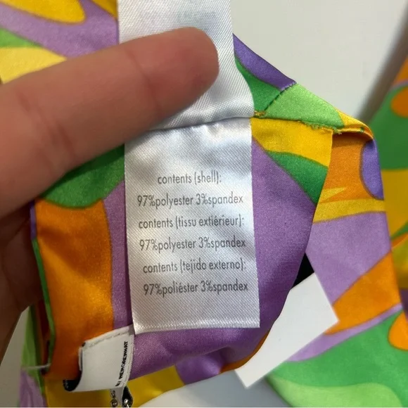 NWT Danielle Bernstein Saved by the Bell Cowl Top Sz S - Picture 14 of 16